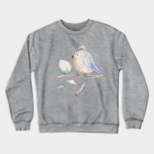 Cute Dotted Birdie Crewneck Sweatshirt